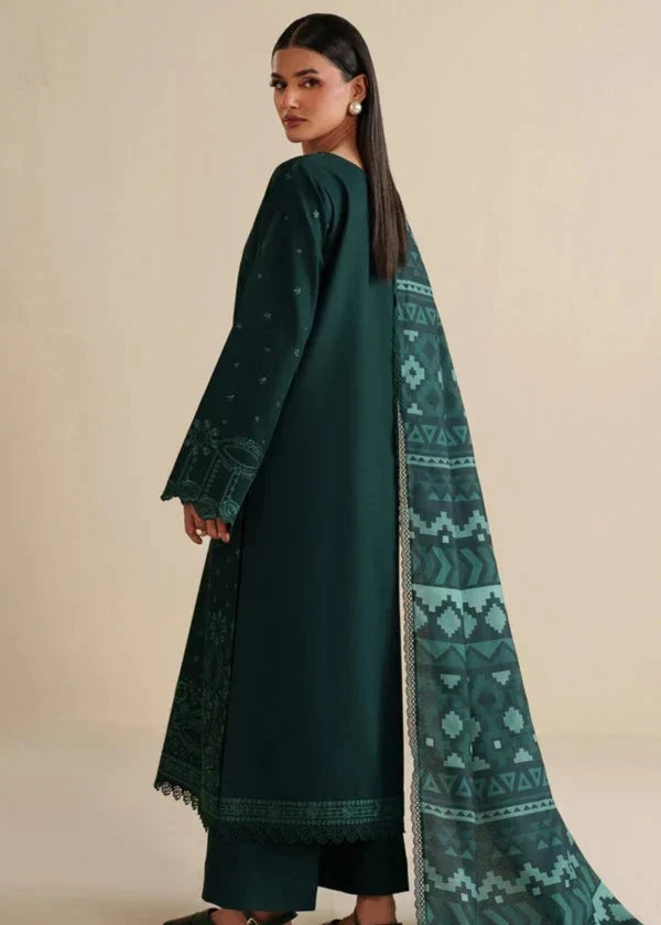 DHANAK 3PC EMBROIDERED UNSTICHED ARTICLE BA-308