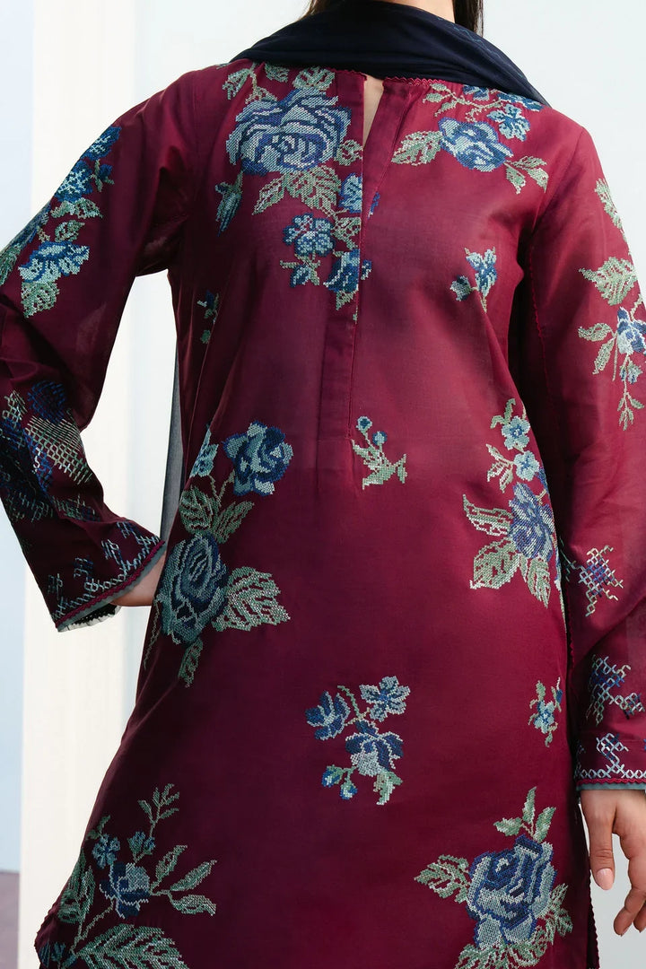 COCO DHANAK 3PC EMBROIDERED UNSTICHED ARTICLE BA-388