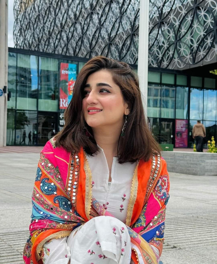 Dhanak-3PC Embroidered Shirt with Digital Printed Wool Shawl