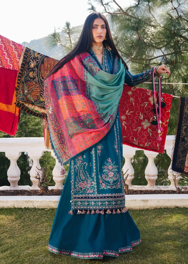 DHANAK 3PC EMBROIDERED HUSSAIN REHAR UNSTICHED ARTICLE BA-3071