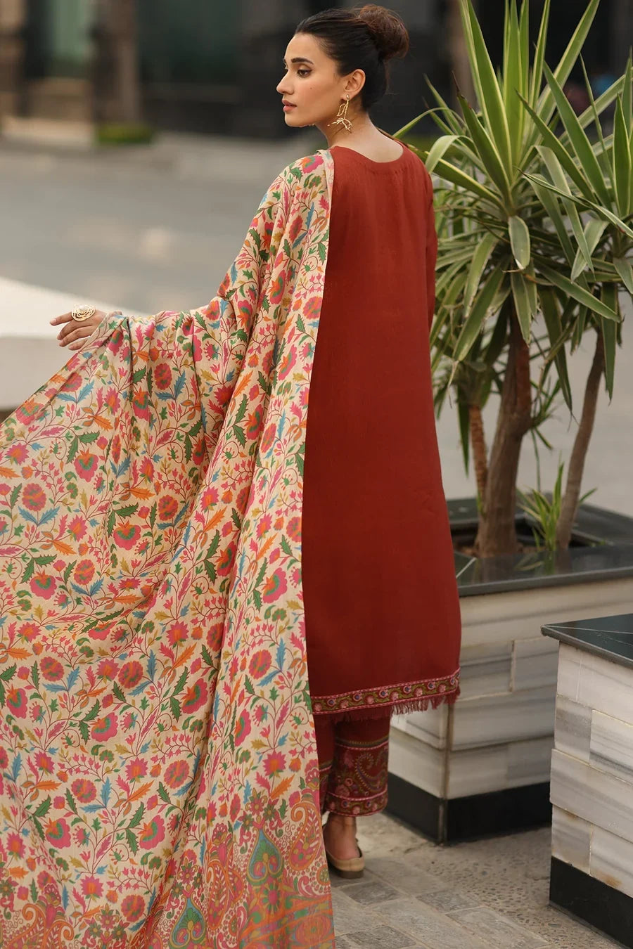 DHANAK 3PC EMBROIDERED UNSTICHED ARTICLE BA-391
